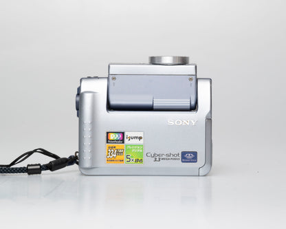 Sony Cyber-Shot DSC-F55DX appareil photo numérique 3,3 MP avec carte Memory Stick de 64 Mo + batterie + chargeur