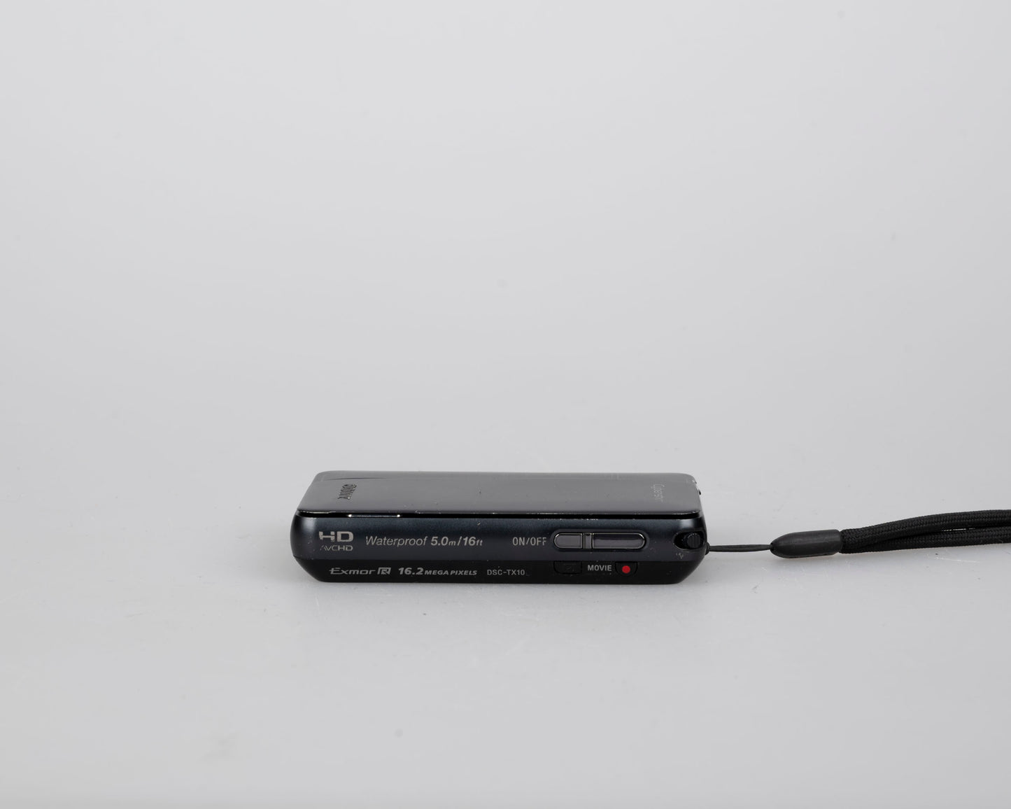 Sony Cyber-Shot DSC-TX10 16 MP digicam w/ 2 GB SD card + charger + battery + case