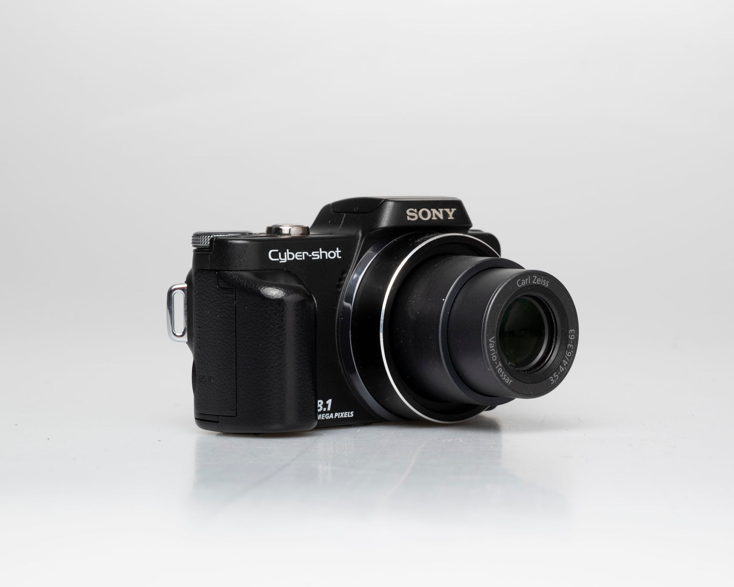 Sony Cyber-Shot DSC-H10 appareil photo numérique 8,1 MP avec carte mémoire de 2 Go + adaptateur MicroSD vers MS ProDuo + batterie + chargeur + pare-soleil