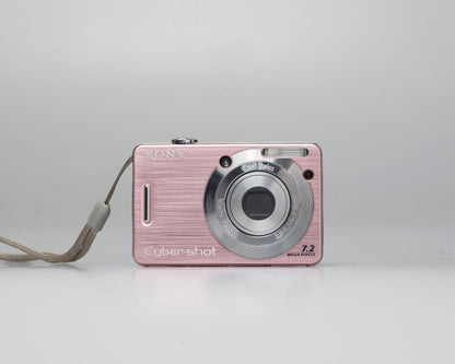 Sony Cyber-Shot DSC-W55 7.2 MP digicam w/ 8 GB memory card + charger + battery + case (serial 7444403)