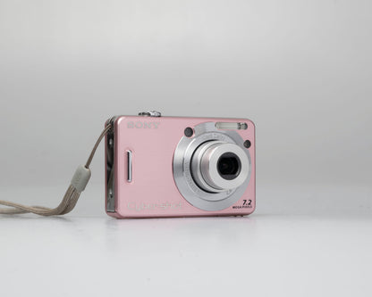 Sony Cyber-Shot DSC-W55 7.2 MP digicam w/ 8 GB memory card + charger + battery + case (serial 7444403)