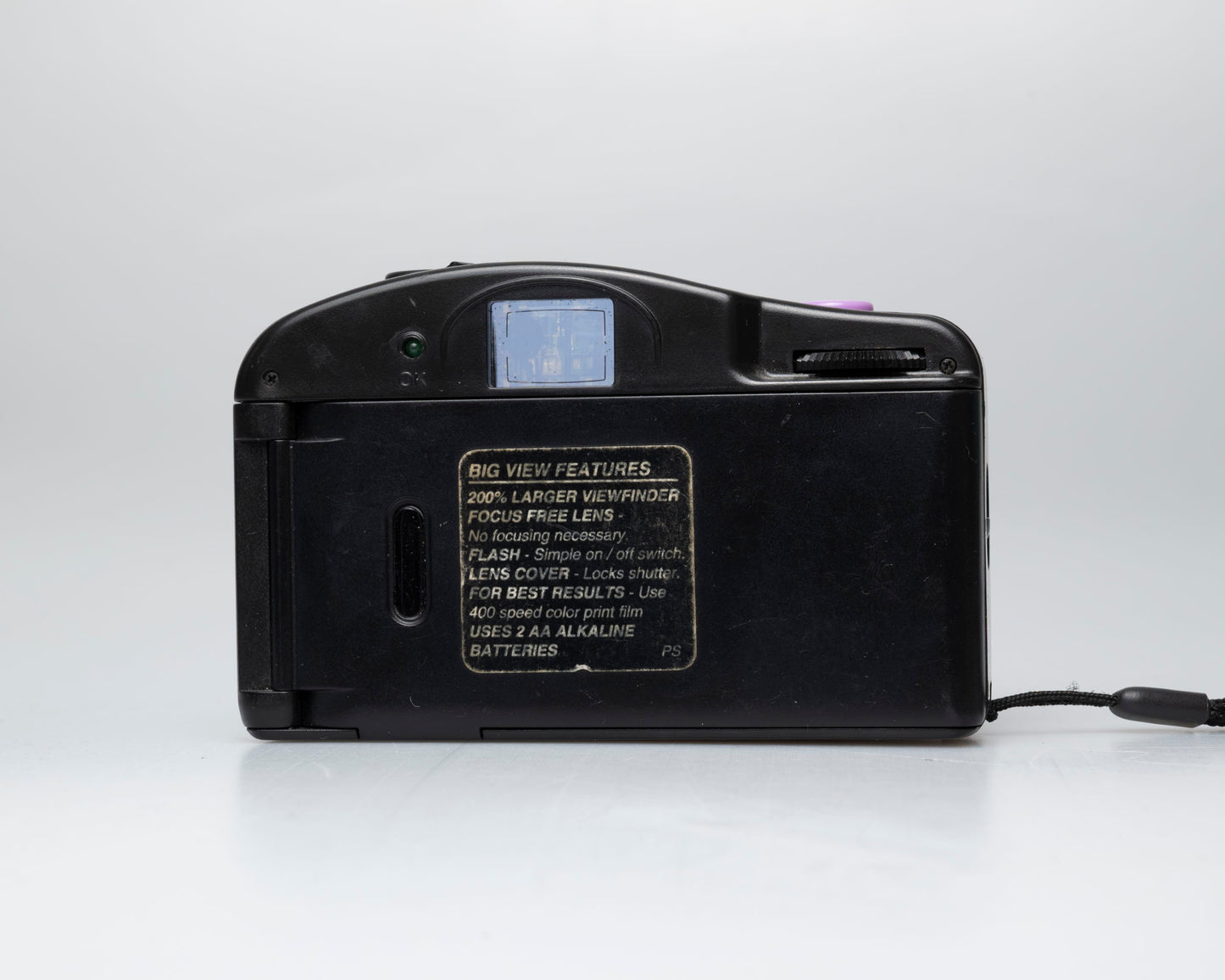 Vivitar EZ Point 'n' Shoot Big View 35mm camera (serial HICD)