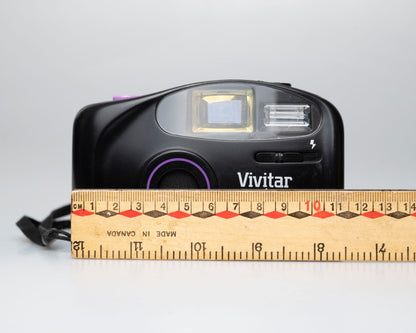 Vivitar EZ Point 'n' Shoot Big View 35mm camera (serial HICD)