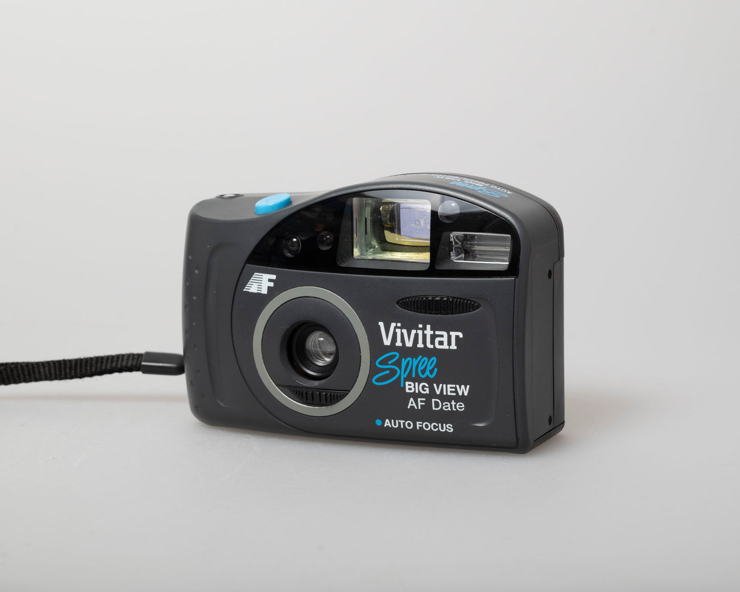 Vivitar Spree Big View AF Date 35mm camera w/ case
