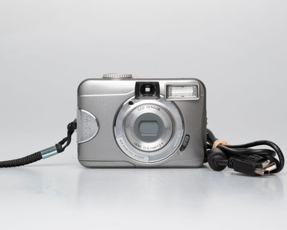 Vivitar Vivicam 3,3 MP appareil photo numérique avec câble USB (utilise des piles AA + cartes SD)