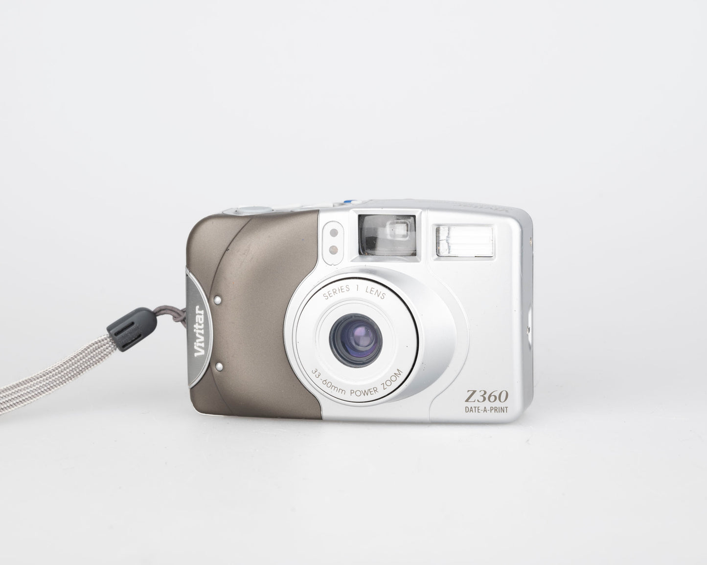 Vivitar Z360 35mm camera w/ case (serial K874096)