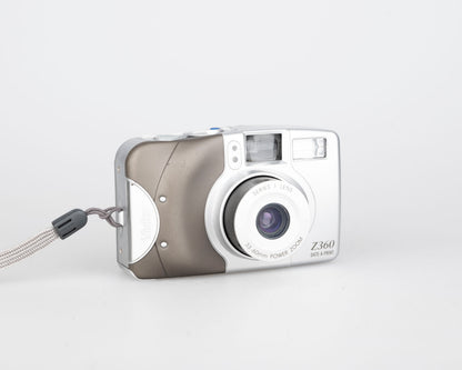 Vivitar Z360 35mm camera w/ case (serial K874096)