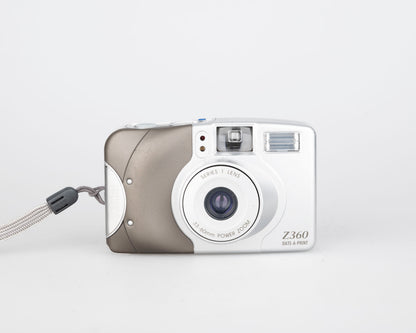 Vivitar Z360 35mm camera w/ case (serial K874096)