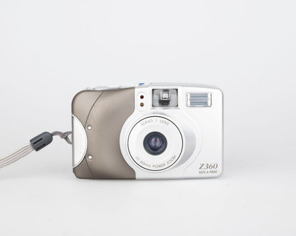 Vivitar Z360 35mm camera w/ case (serial K874096)