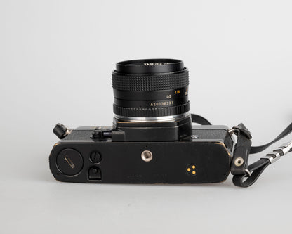 Yashica FR-I 35mm film SLR + Yashica ML 50mm f1.7 lens (serial 085756)