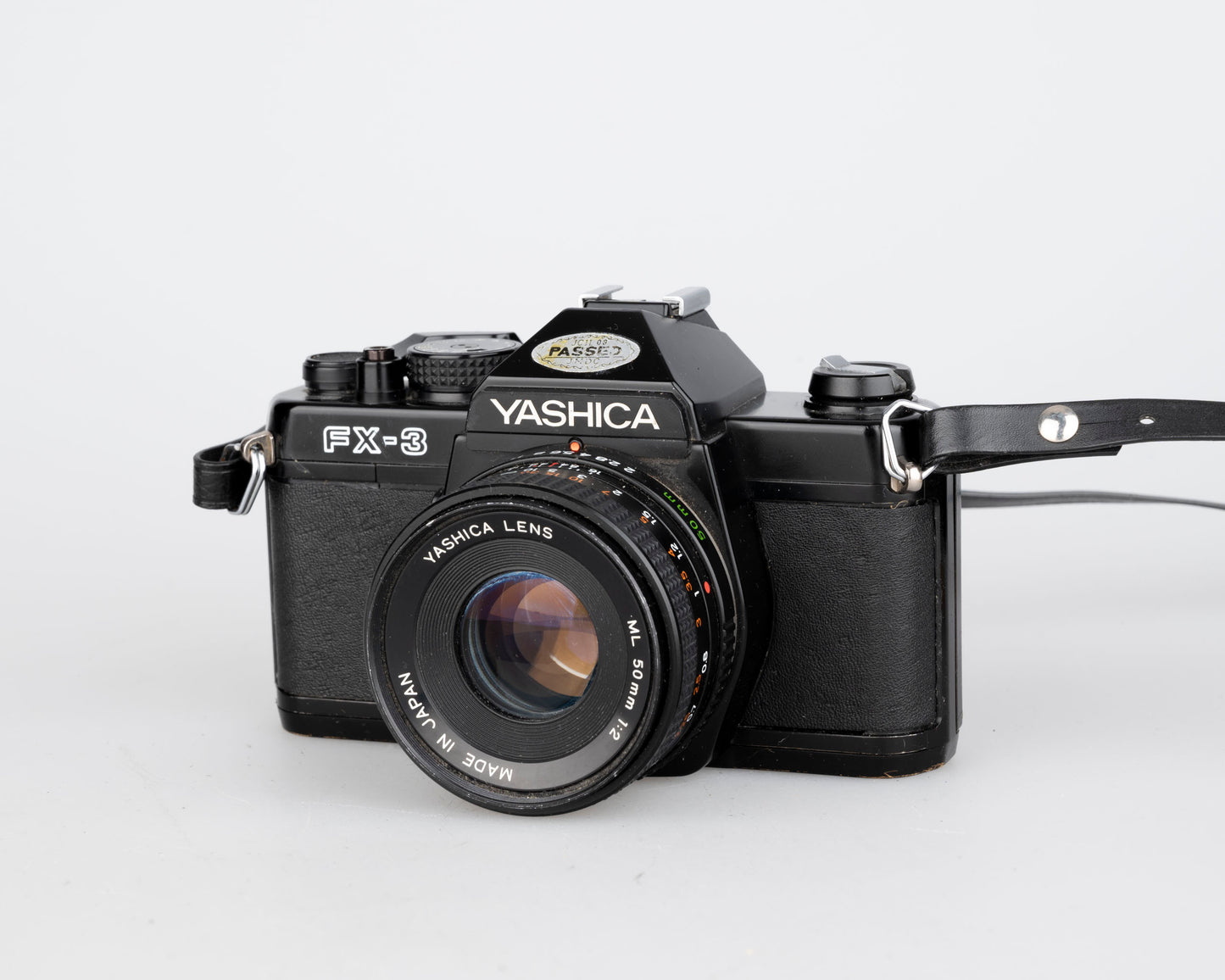 Yashica FX-3 35mm SLR w/ 50mm f2 lens + ever-ready case (serial 307625) | film🎞tested