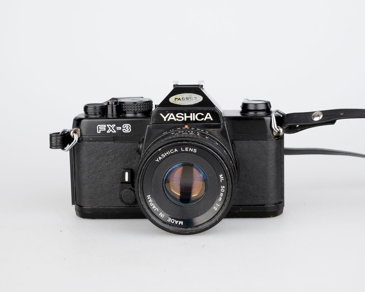 Yashica FX-3 35mm SLR w/ 50mm f2 lens + ever-ready case (serial 307625) | film🎞tested