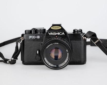 Reflex Yashica FX-3 35 mm avec objectif 50 mm f1.9 (série 924481)