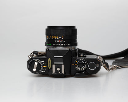 Yashica FX-D Quartz 35mm film SLR + boxed 50mm f1.7 lens + manual (serial 282722) | film🎞tested