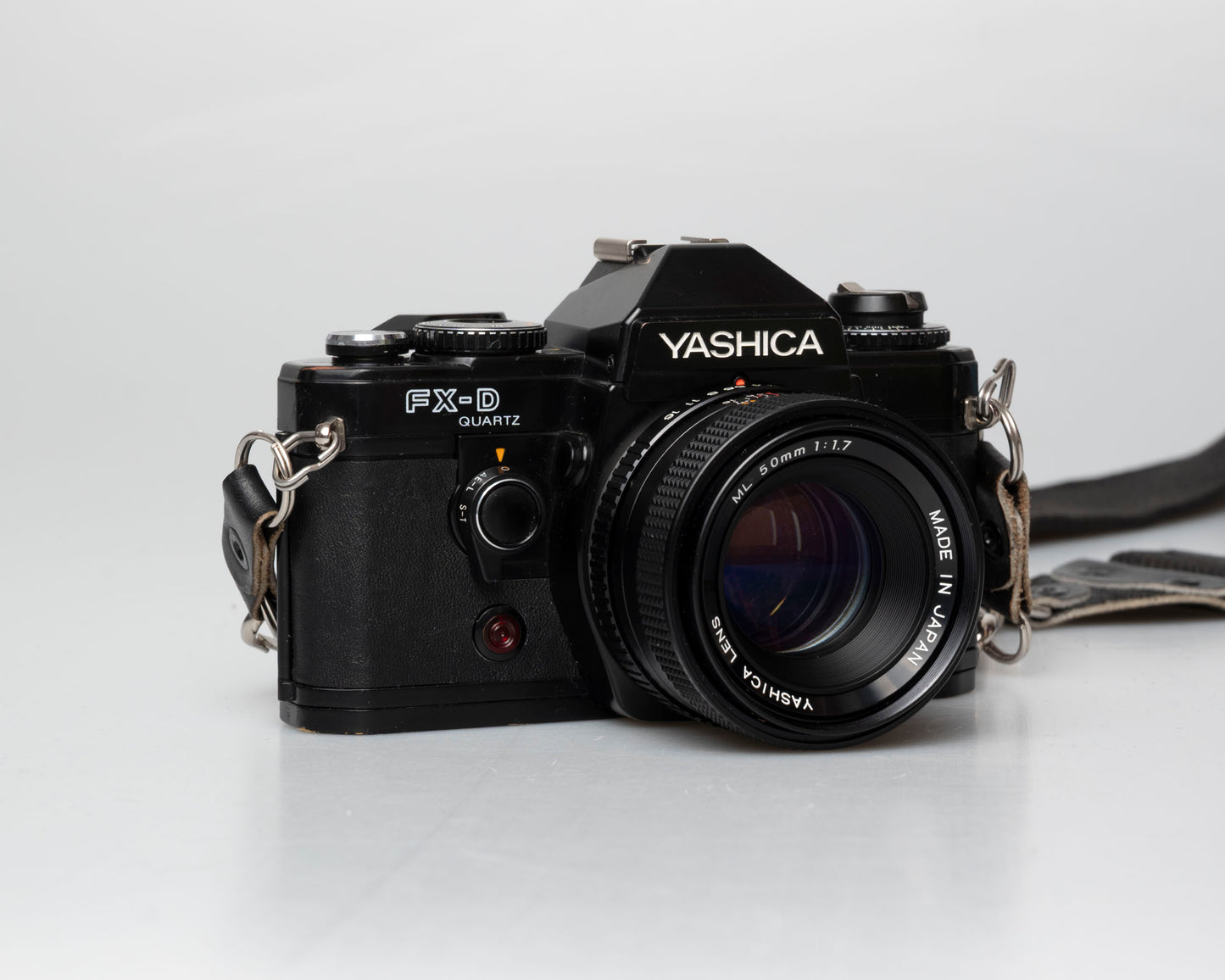 Yashica FX-D Quartz 35mm film SLR + boxed 50mm f1.7 lens + manual (serial 282722) | film🎞tested