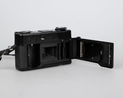 Yashica MF-1 35mm viewfinder camera w/ ever-ready case (serial 5295469)