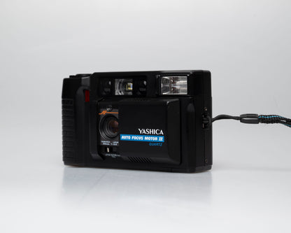 Yashica Auto Focus Motor II 35mm point-and-shoot camera w/ case (serial 5256024)