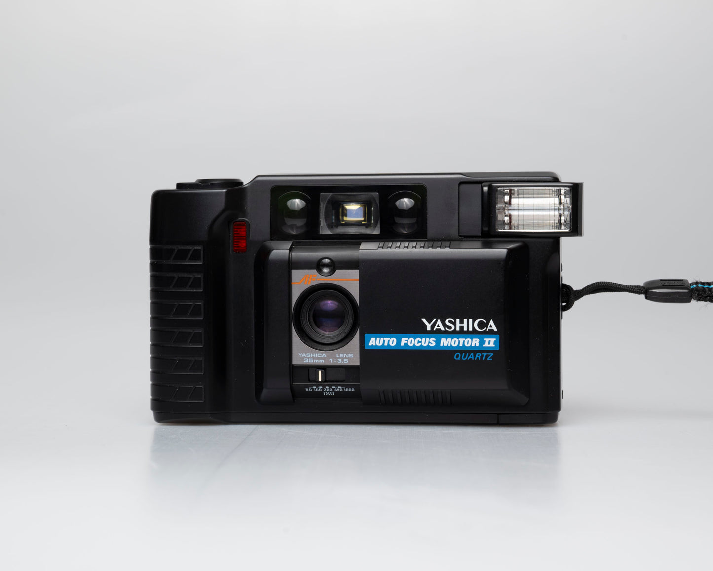 Yashica Auto Focus Motor II 35mm point-and-shoot camera w/ case (serial 5256024)