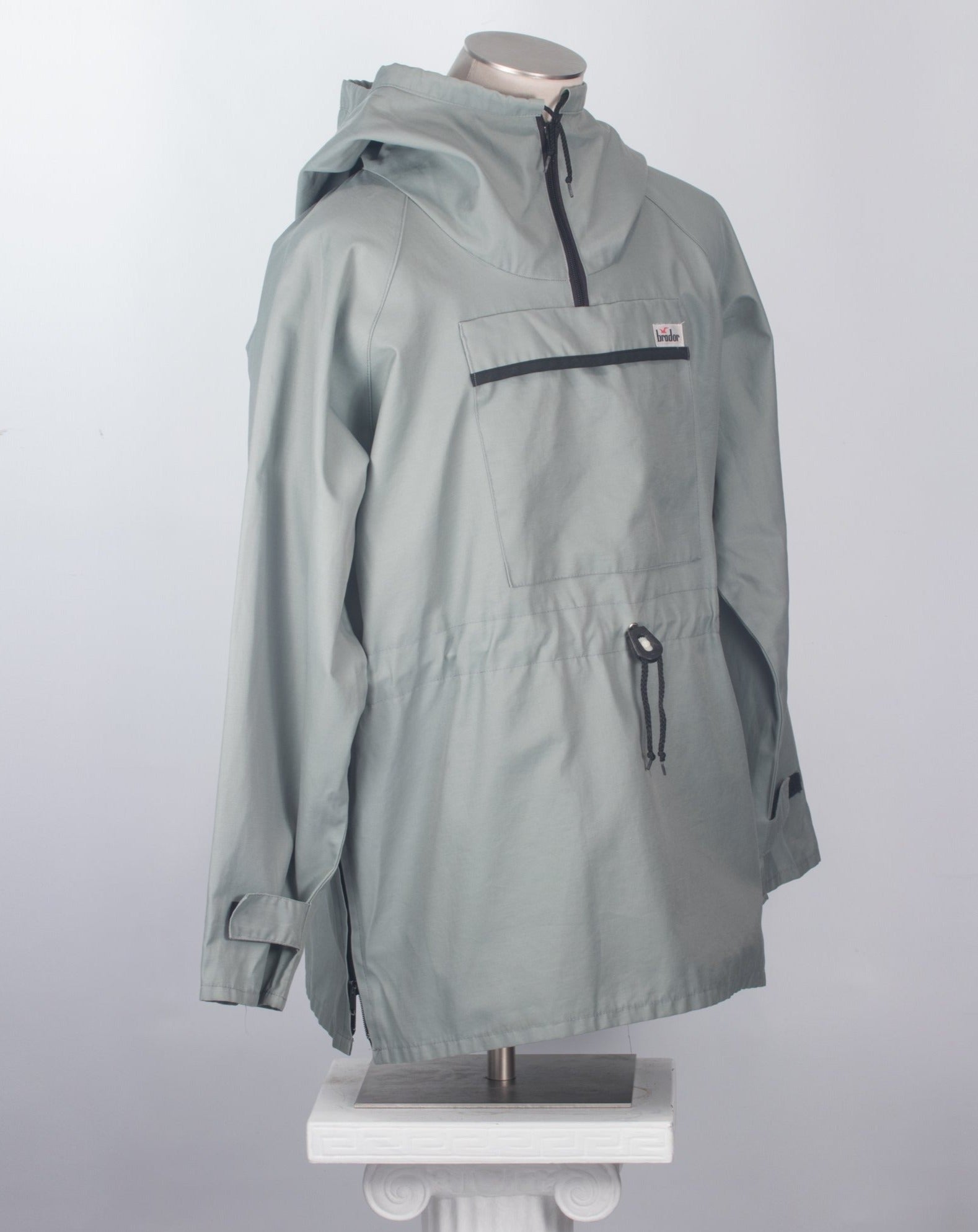 Vintage anorak parka green gray jacket