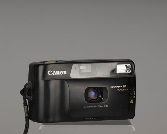 Appareil photo Canon Snappy EL Macro 35 mm avec étui