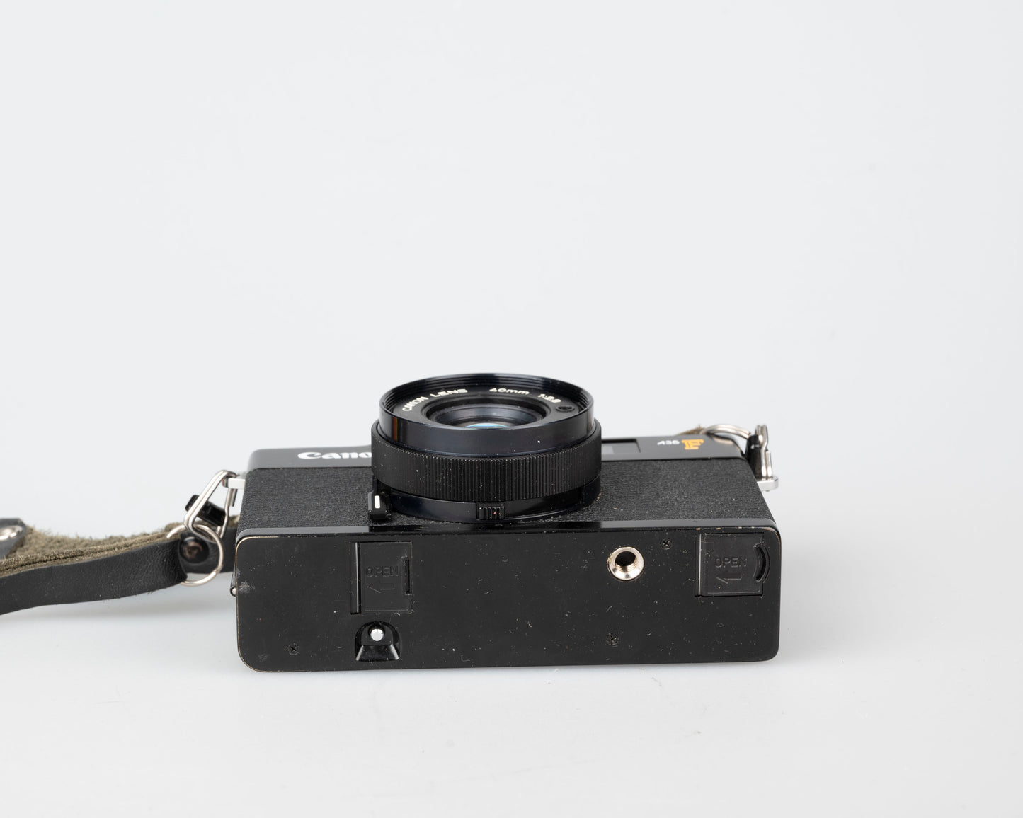 Appareil photo télémétrique Canon A35F 35 mm avec flash intégré avec étui (série 818578)