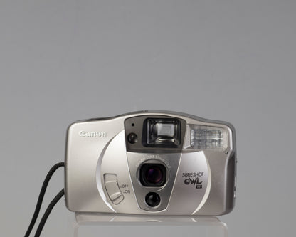 The Canon Sure Show Owl PF (aka Canon Prima 9S) is a basic but good quality 35mm point-and-shoot from the year 2000)