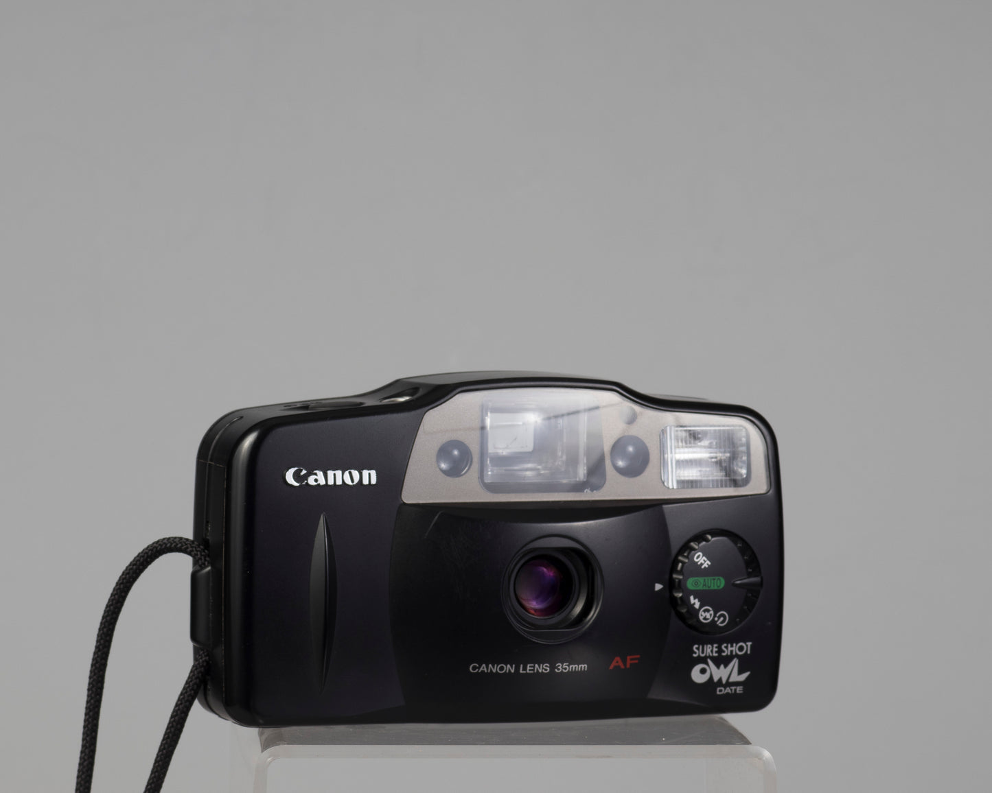 Canon Sure Shot Owl Date 35mm point-and-shoot camera
