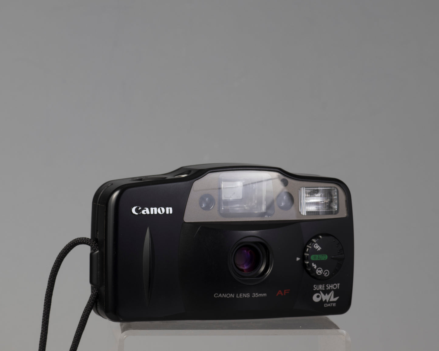 Canon Sure Shot Owl Date 35mm point-and-shoot camera