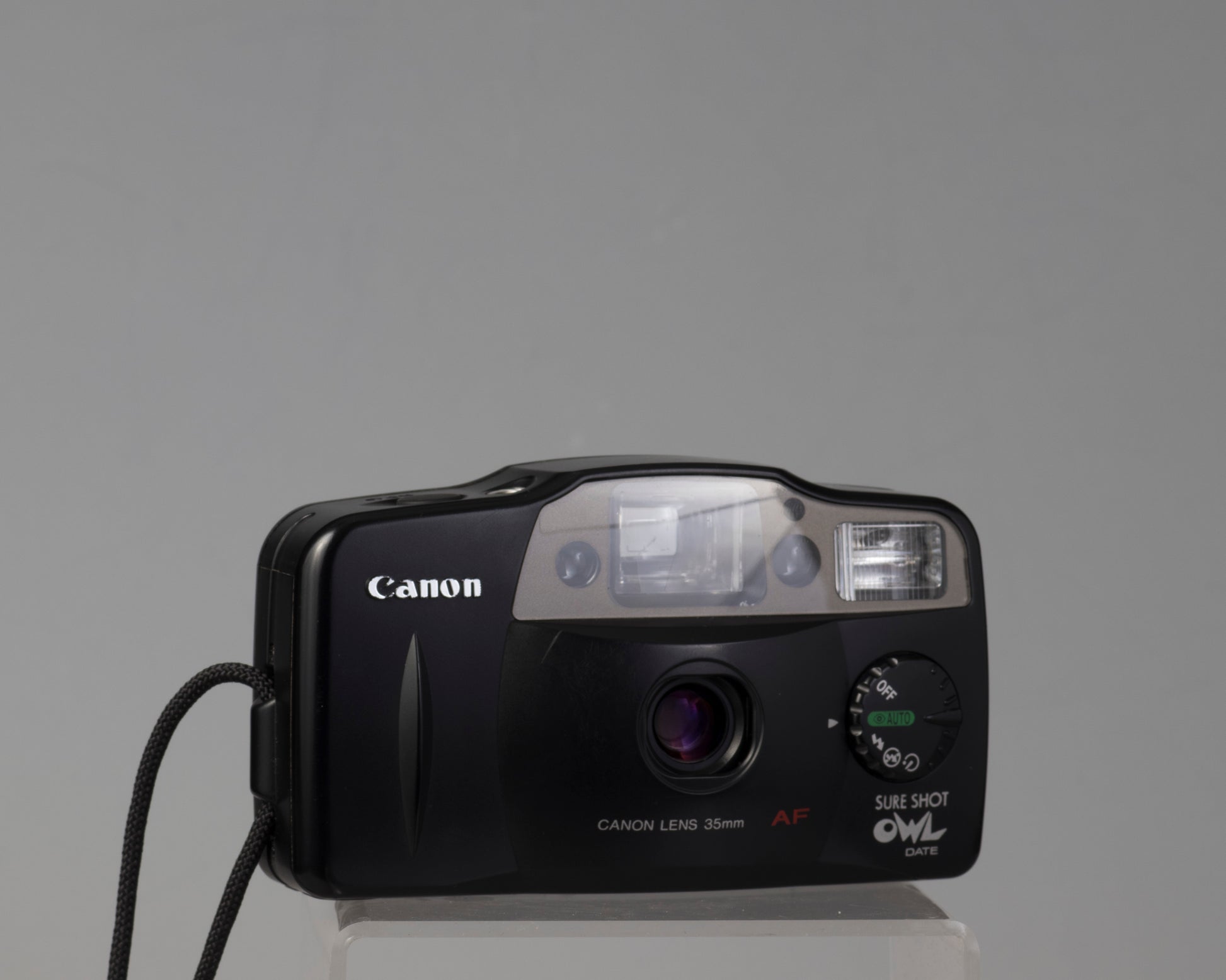 Canon Sure Shot Owl Date 35mm point-and-shoot camera