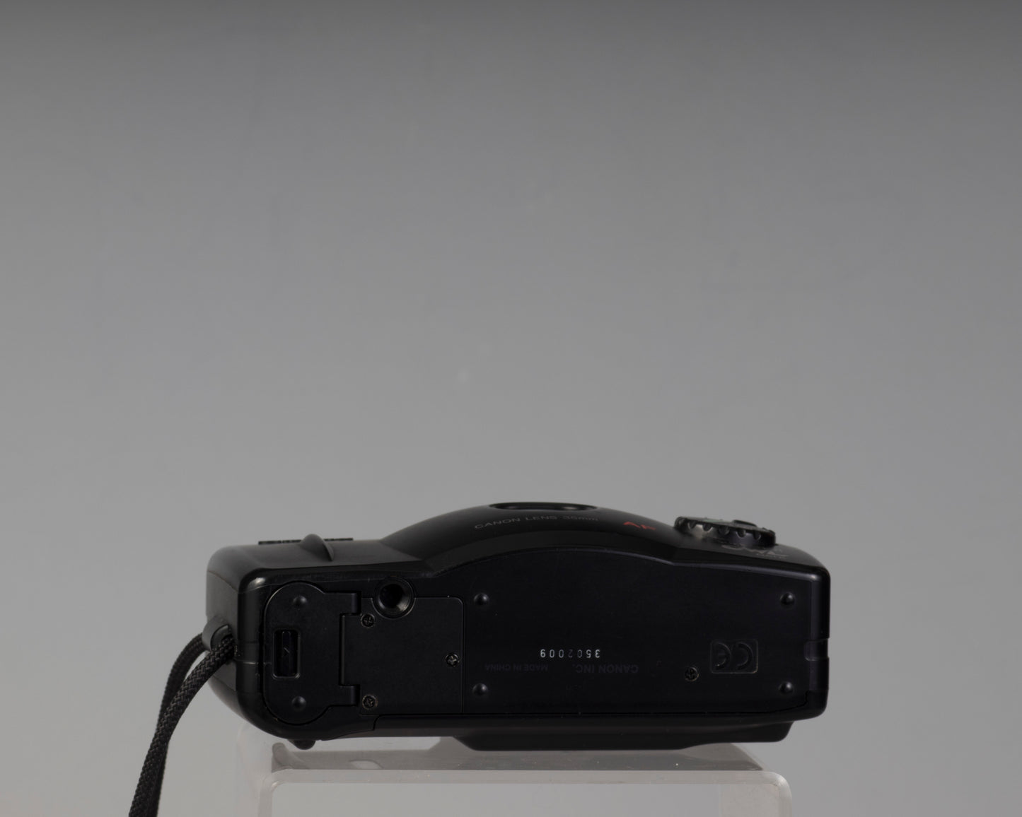 Canon Sure Shot Owl Date 35mm point-and-shoot camera (bottom)