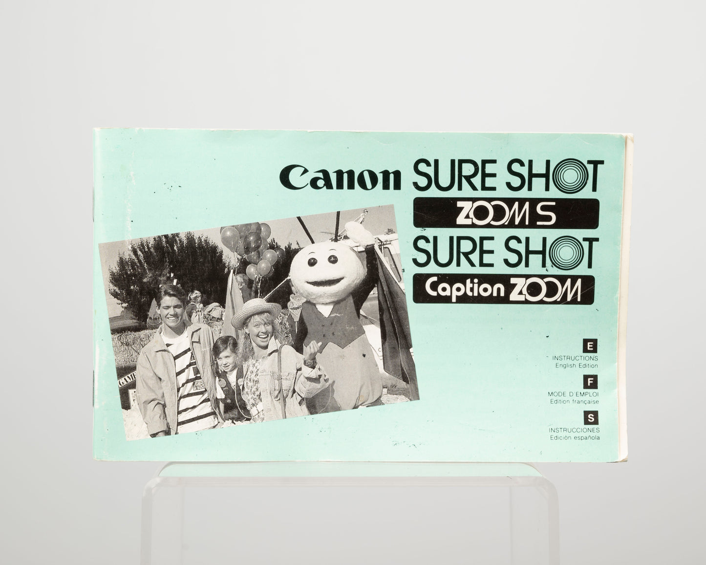 Appareil photo Canon Sure Shot Zoom S 35 mm avec manuel (série 1959084)