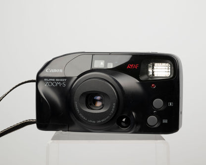 Appareil photo Canon Sure Shot Zoom S 35 mm avec manuel (série 1959084)