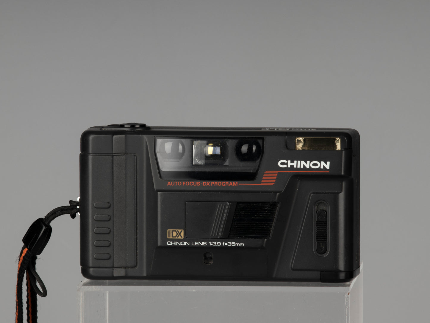 Chinon Auto GLX autofocus 35mm film camera with case