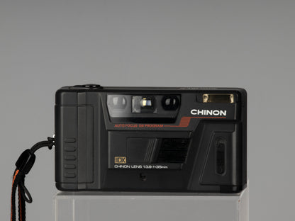 Chinon Auto GLX autofocus 35mm film camera with case