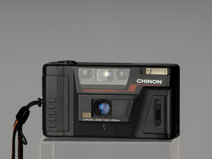 Chinon Auto GLX autofocus 35mm film camera with case