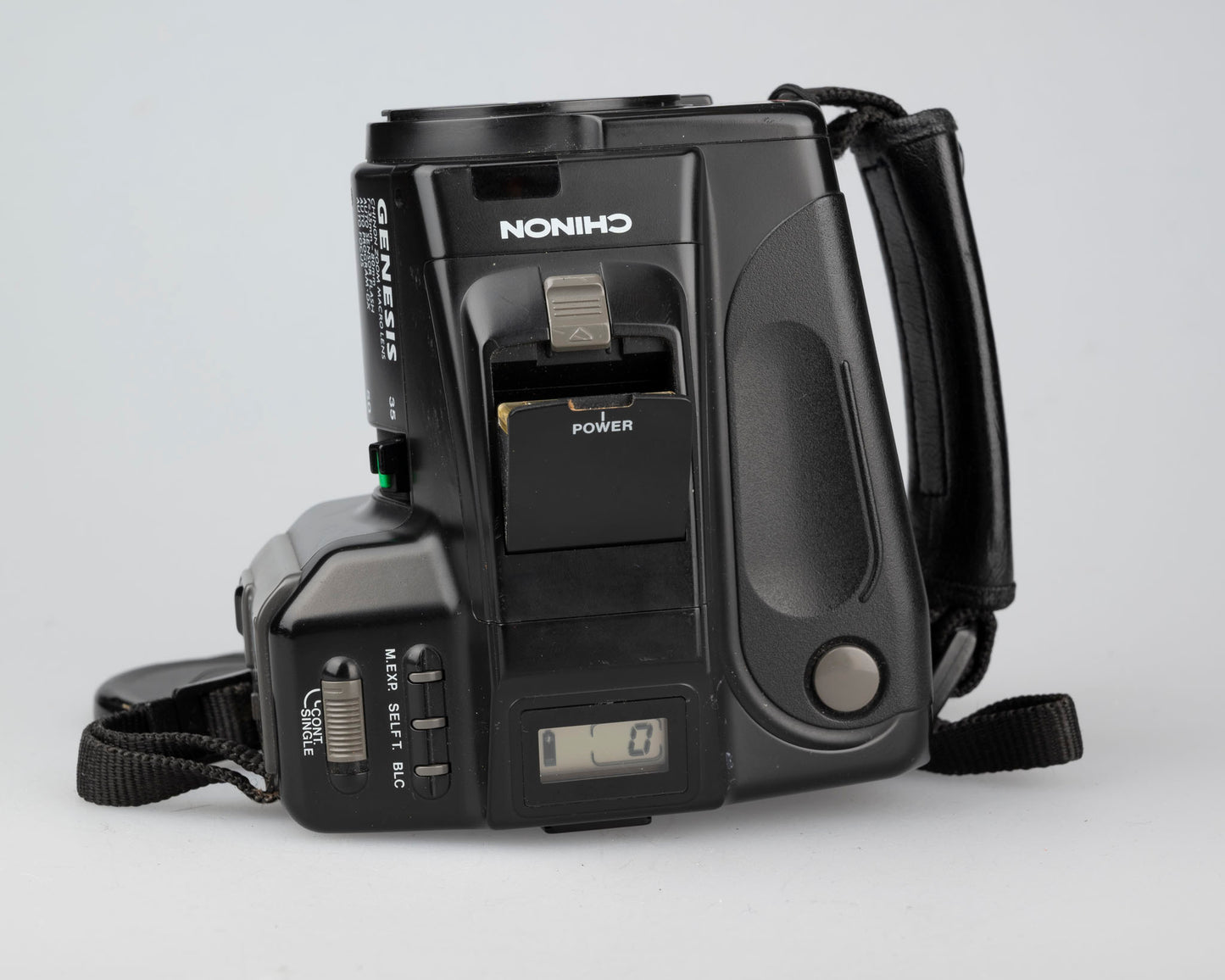Chinon Genesis 'bridge' 35mm film SLR with 35-80mm lens (serial 1082134)