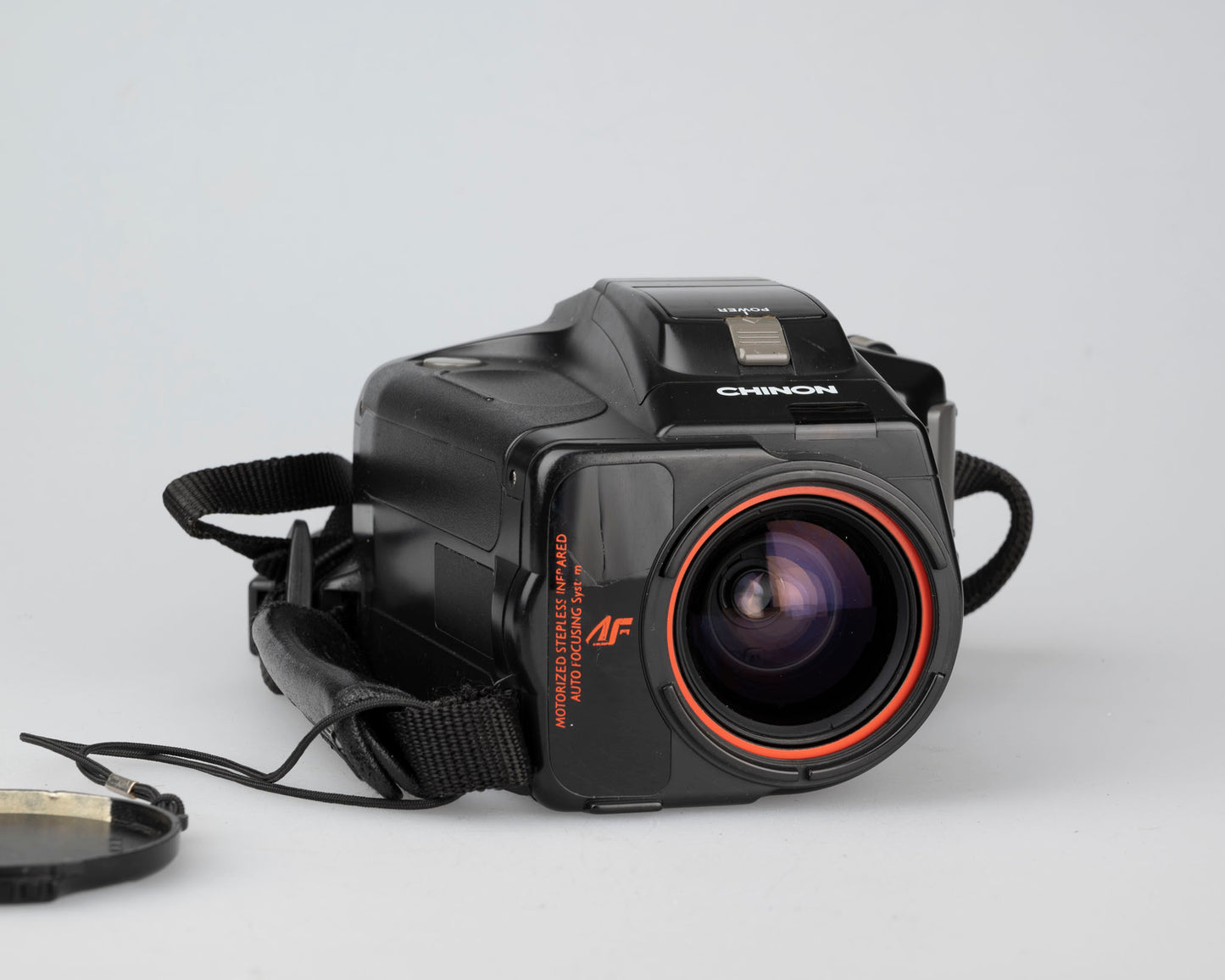 Chinon Genesis 'bridge' 35mm film SLR with 35-80mm lens (serial 1082134)