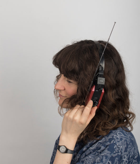 Radio casque vintage AM/FM internationale