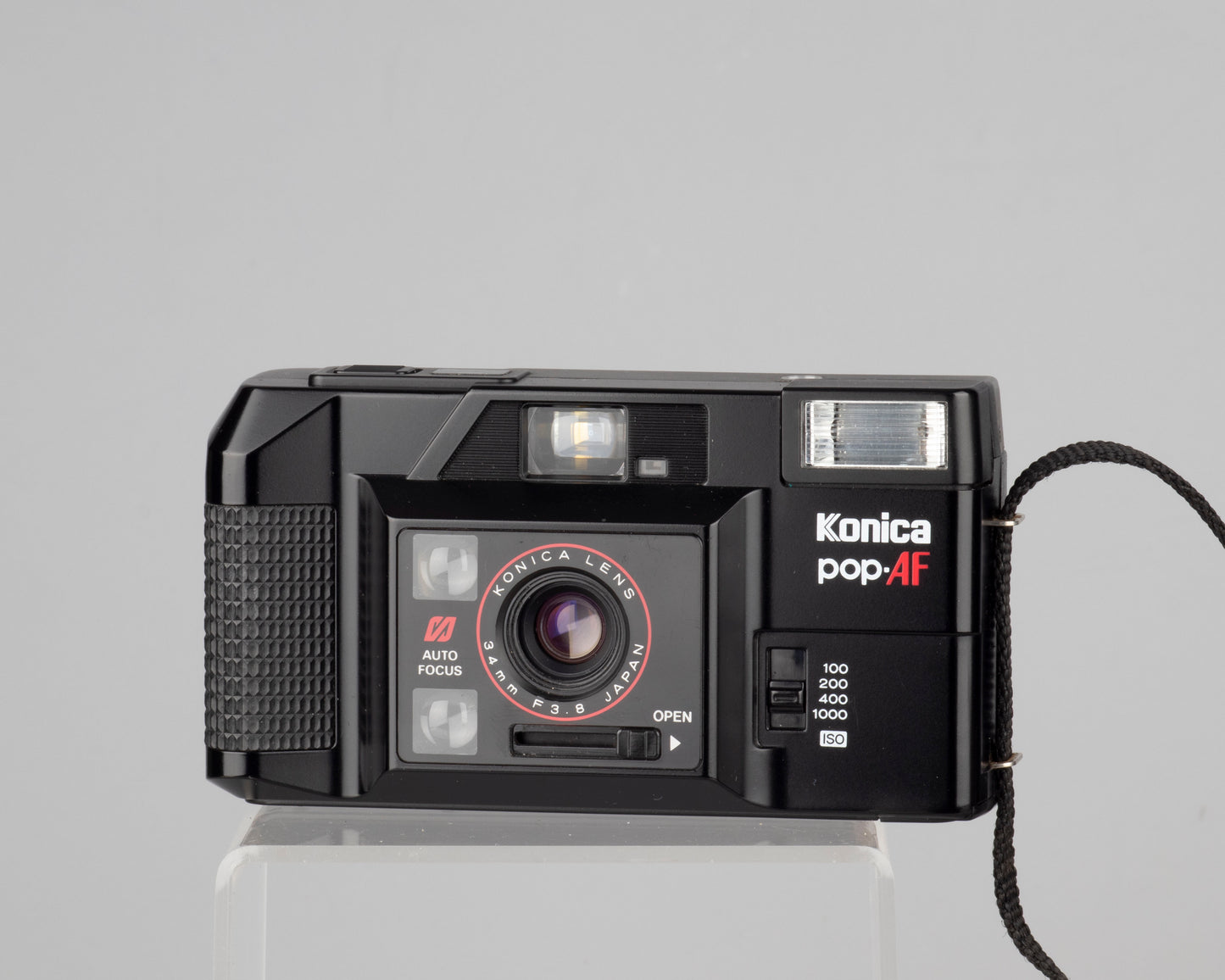 Konica Pop-AF 35mm point-and-shoot camera (serial 281585)