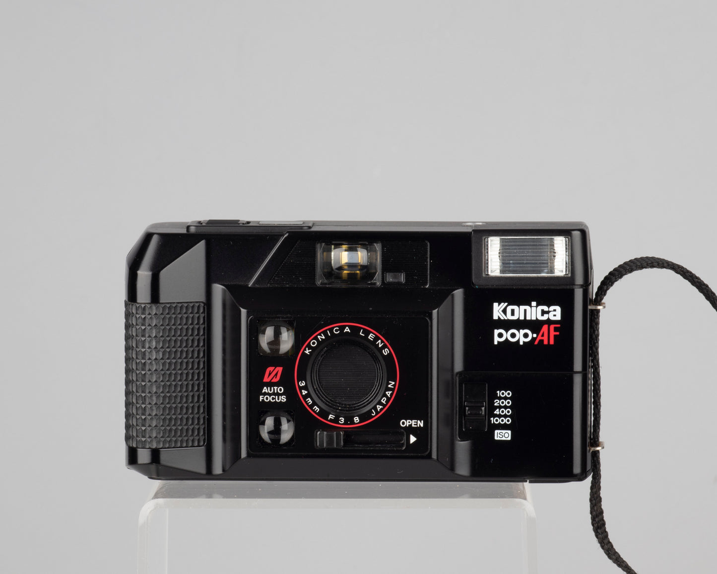 Konica Pop-AF 35mm point-and-shoot camera (serial 281585)