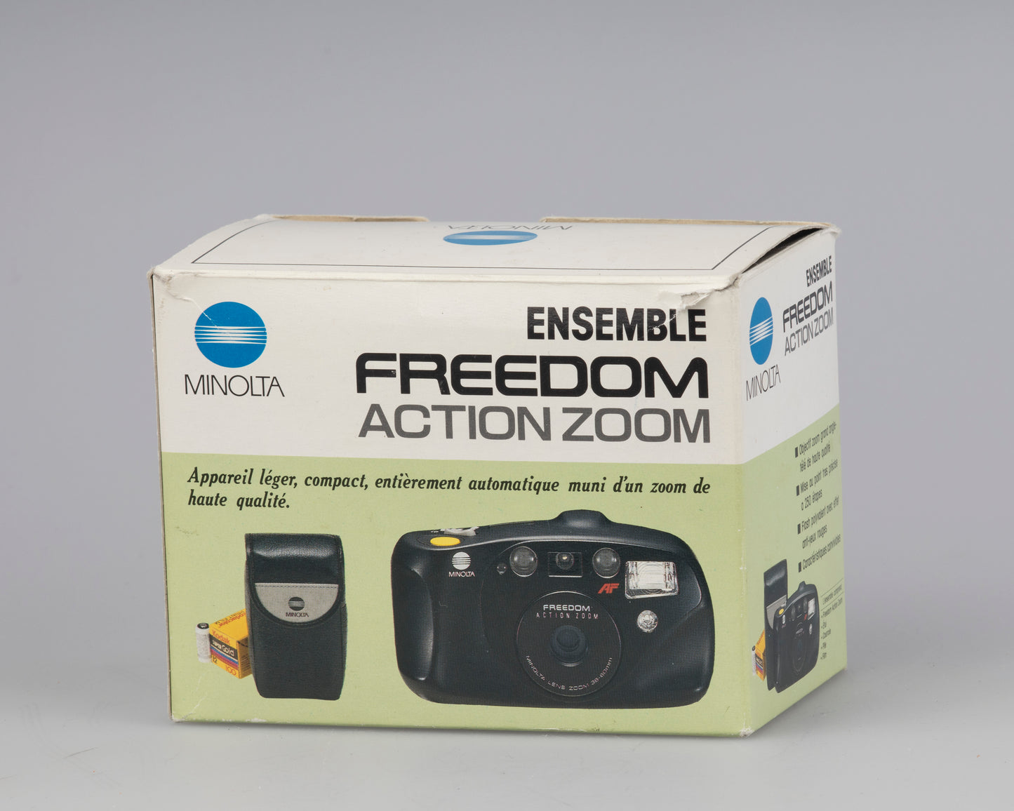 Appareil photo Minolta Freedom Action Zoom 35 mm dans la boîte d'origine