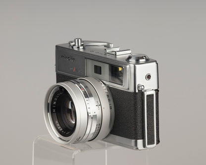 Minolta Hi-Matic 9 35mm rangefinder camera with original case