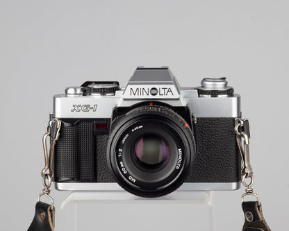 Minolta XG-1n Reflex 35 mm avec objectif MD 50 mm (série 3300630)