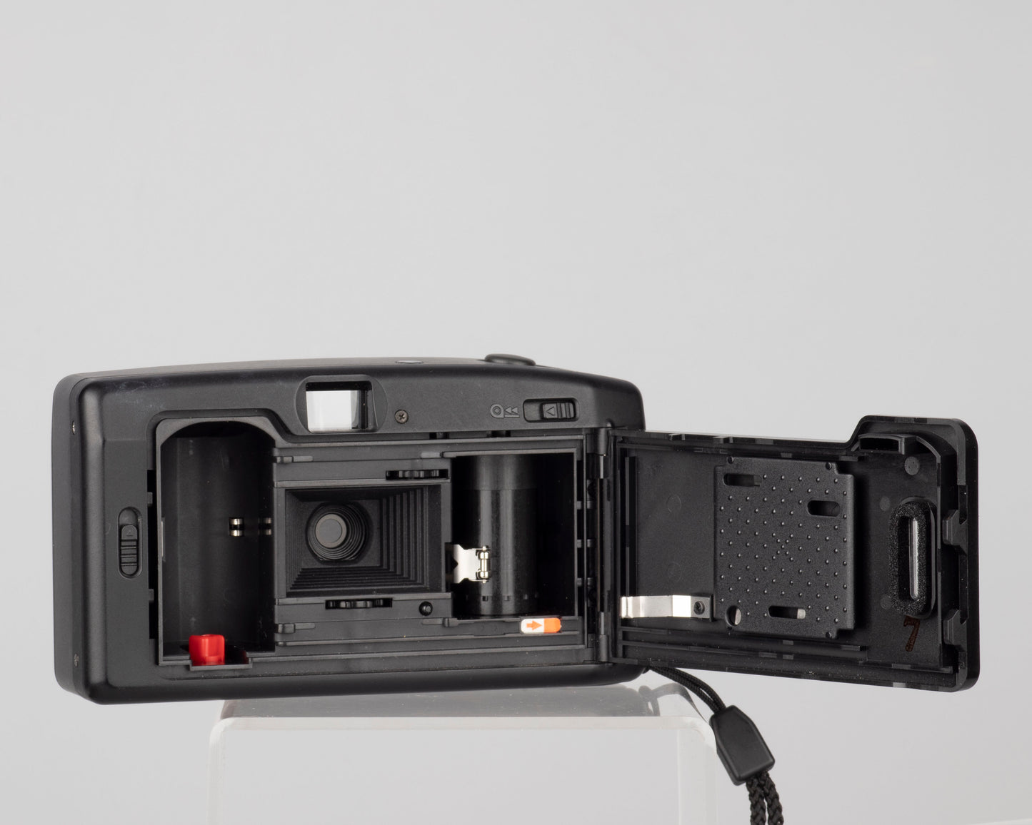 Appareil photo argentique Minolta F10 BF 35 mm avec étui et manuel (série 37824156)