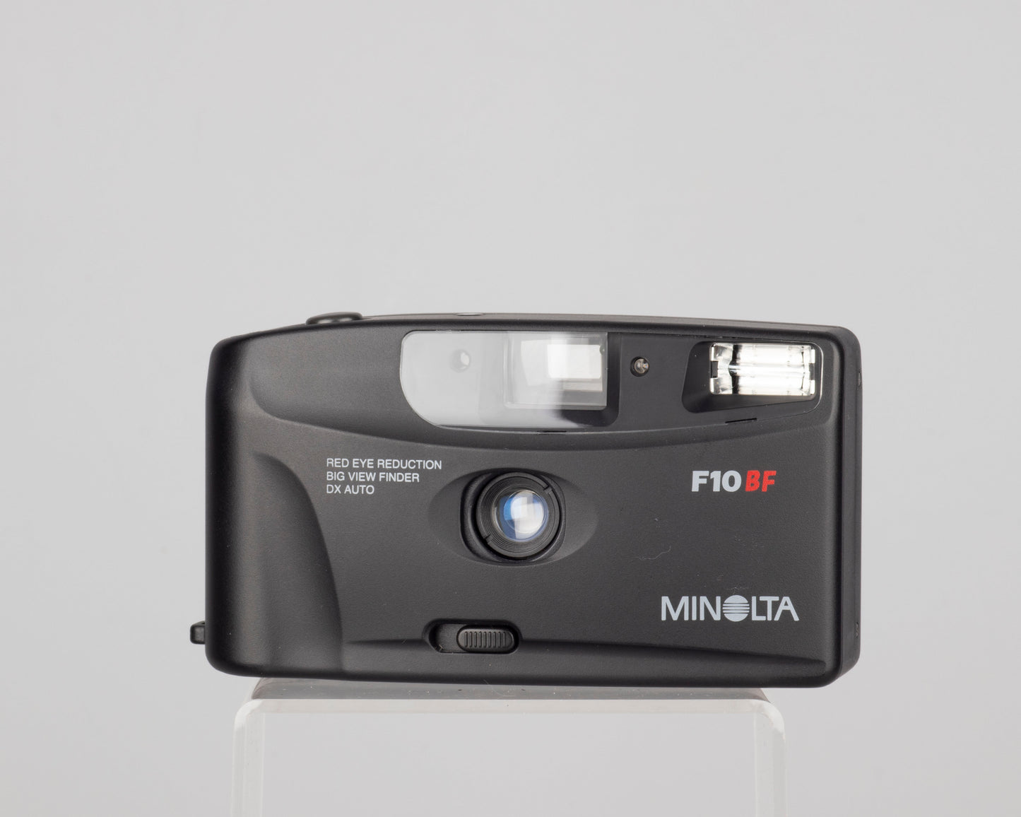 Minolta F10 BF 35mm film camera w/case (serial 39621628)
