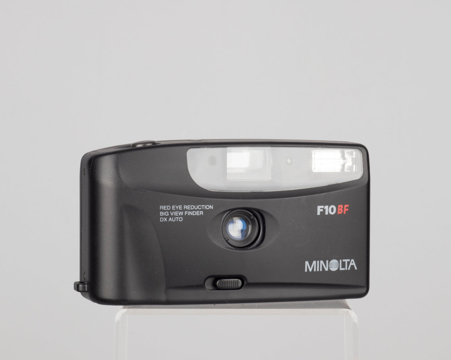 Minolta F10 BF 35mm film camera w/case (serial 39621628)