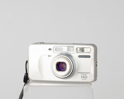 Minolta Freedom Zoom 140 Date 35mm camera w/ case (serial 31310099)