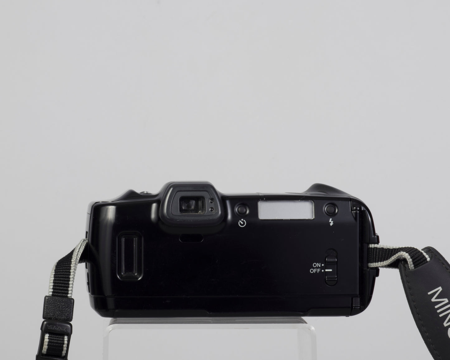 Appareil photo argentique Minolta Freedom Zoom 105i 35 mm (l'affichage du mode ne fonctionne pas)