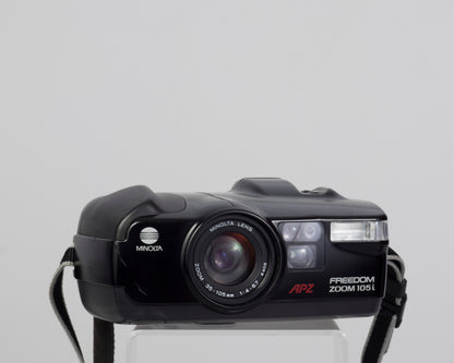 Appareil photo argentique Minolta Freedom Zoom 105i 35 mm (l'affichage du mode ne fonctionne pas)