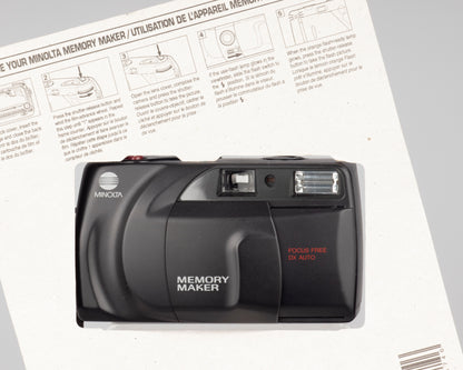 Minolta Memory Maker 35mm film camera (serial 5966302)